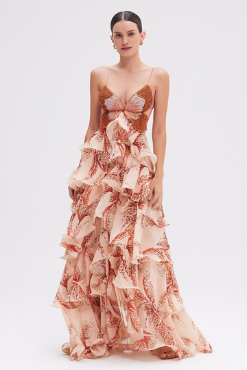 Mariposa Floral Maxi Dress