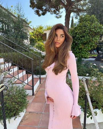 Neoma | Maternity Casual Long Sleeved Midi Dress