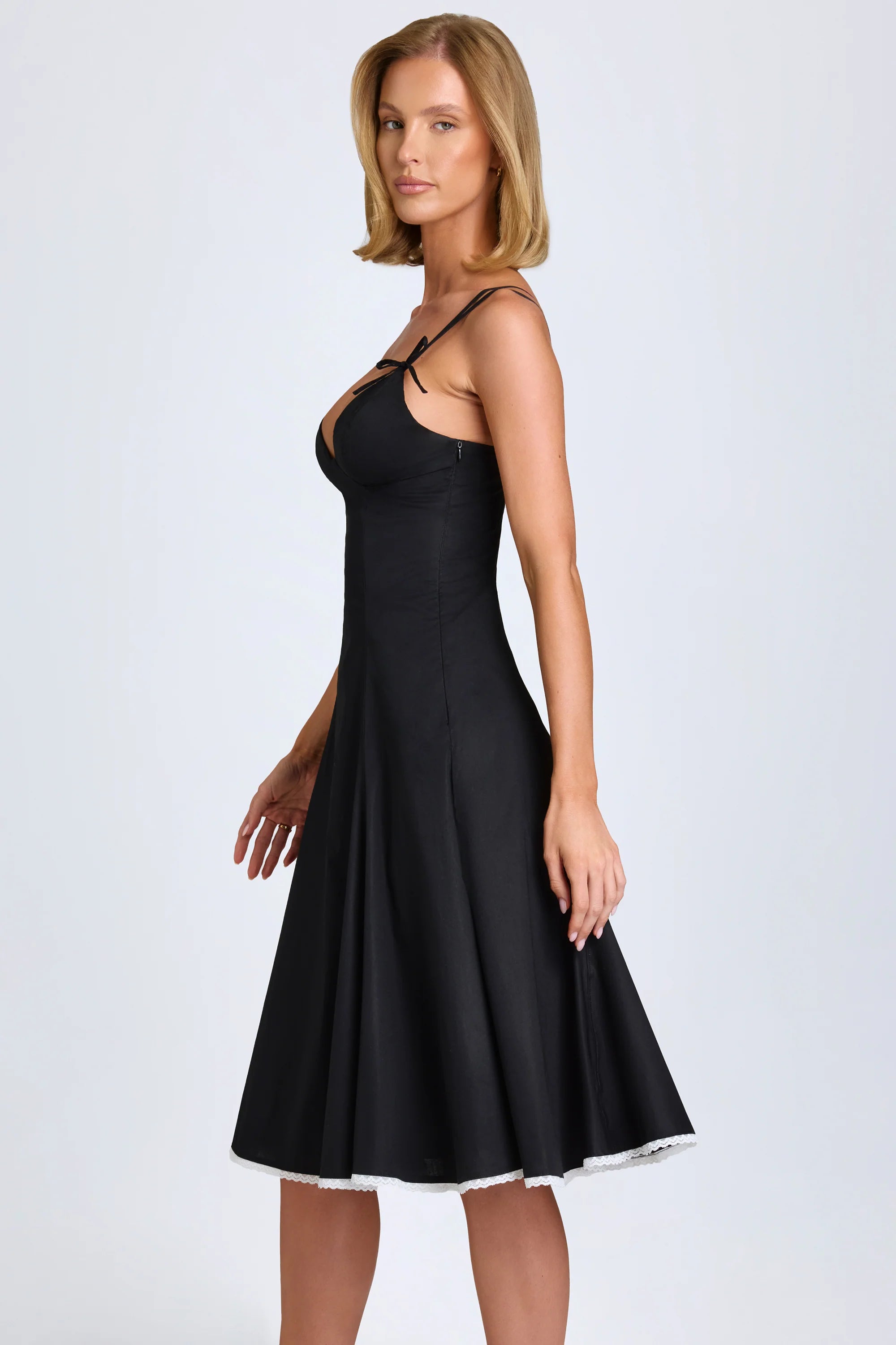 Midnight Charm- Mini Dress
