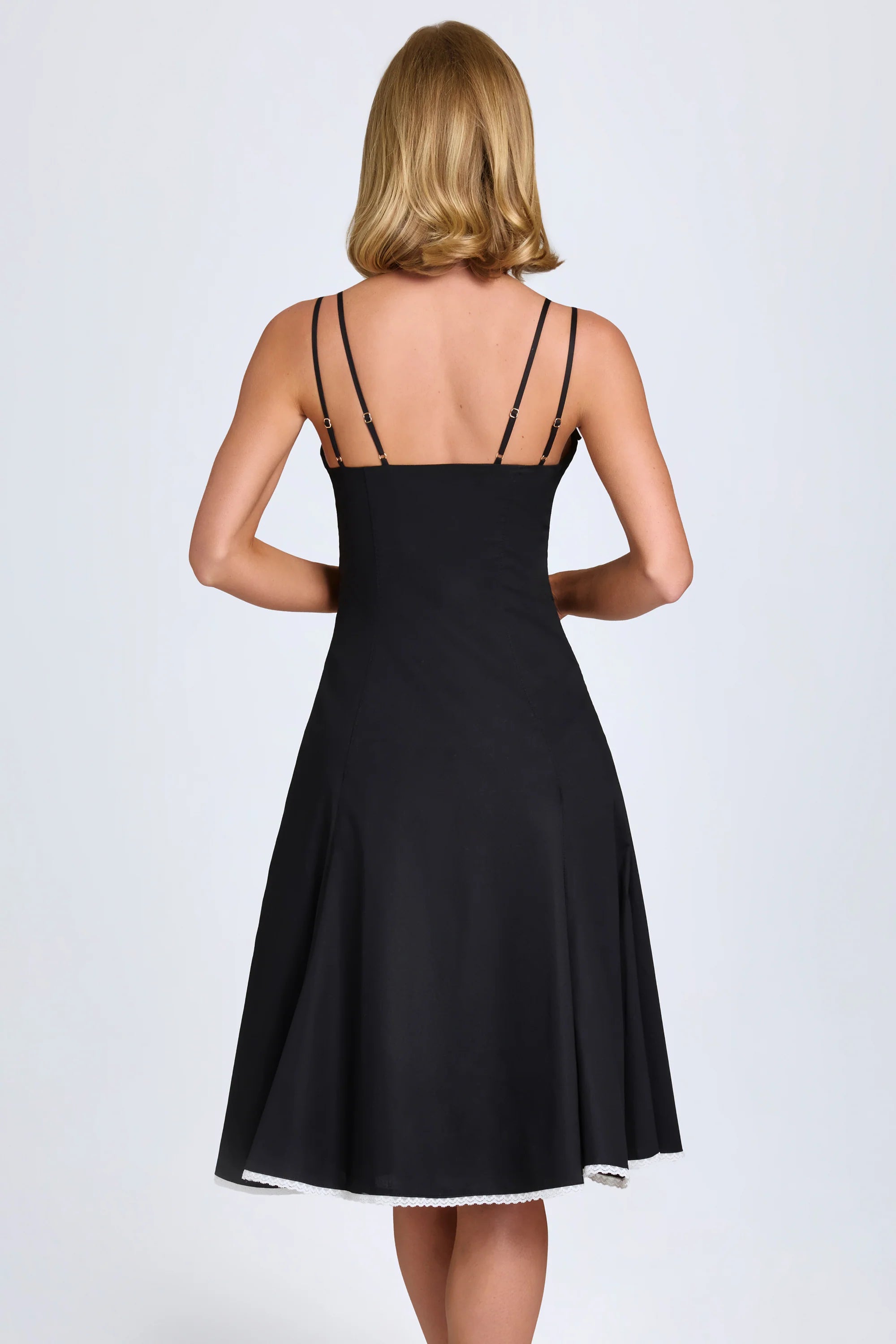 Midnight Charm- Mini Dress