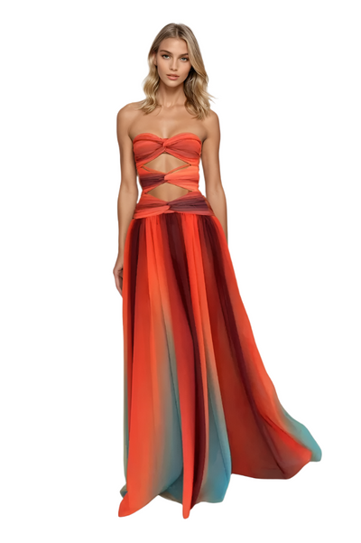 Strapless Maxi Dress